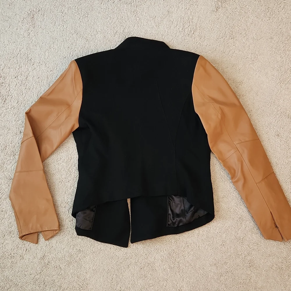 GILI Got It Love It Leather  and fabric jacket 2 - Picture 9 of 11